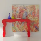 Konsolë moderne e dizajnit prodhuar në Itali, Wow Viadurini