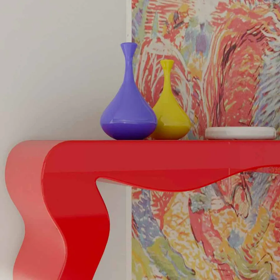 Konsolë moderne e dizajnit prodhuar në Itali, Wow Viadurini