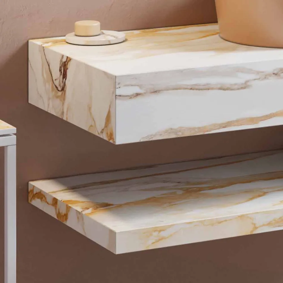 Konsola dhe rafti i banjës në Gres dhe lavamani në Vetrochina, 4 ngjyra - Rametina Viadurini