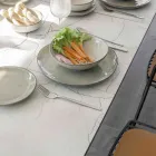 Konsolë e zgjeruar e jashtme me bazë metalike dhe majë Hpl - Aghetto Viadurini