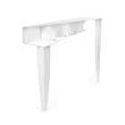 Konsolë fikse me 4 ndarje për ruajtjen e objekteve në PMMA Made in Italy - Aladdin Viadurini