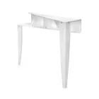 Konsolë fikse me 4 ndarje për ruajtjen e objekteve në PMMA Made in Italy - Aladdin Viadurini