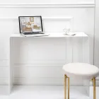 Konzola fikse në pleksiglas të bardhë ose të tymosur Prodhuar në Itali - Genio Viadurini