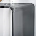 Konzola fikse në pleksiglas të bardhë ose të tymosur Prodhuar në Itali - Genio Viadurini