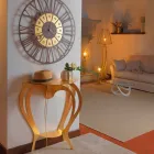 Konsol i hekurt me ngjyra me dizajn modern të prodhuar në Itali - Barbata Viadurini