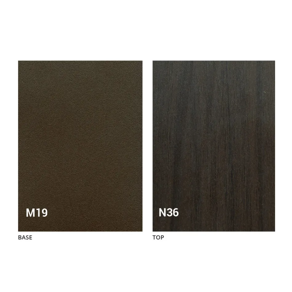 Konzolë tryeze në dru dhe metal të zgjerueshme deri në 295 cm prodhuar në Itali - Timedio Viadurini