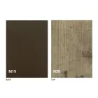 Konzolë tryeze në dru dhe metal të zgjerueshme deri në 295 cm prodhuar në Itali - Timedio Viadurini