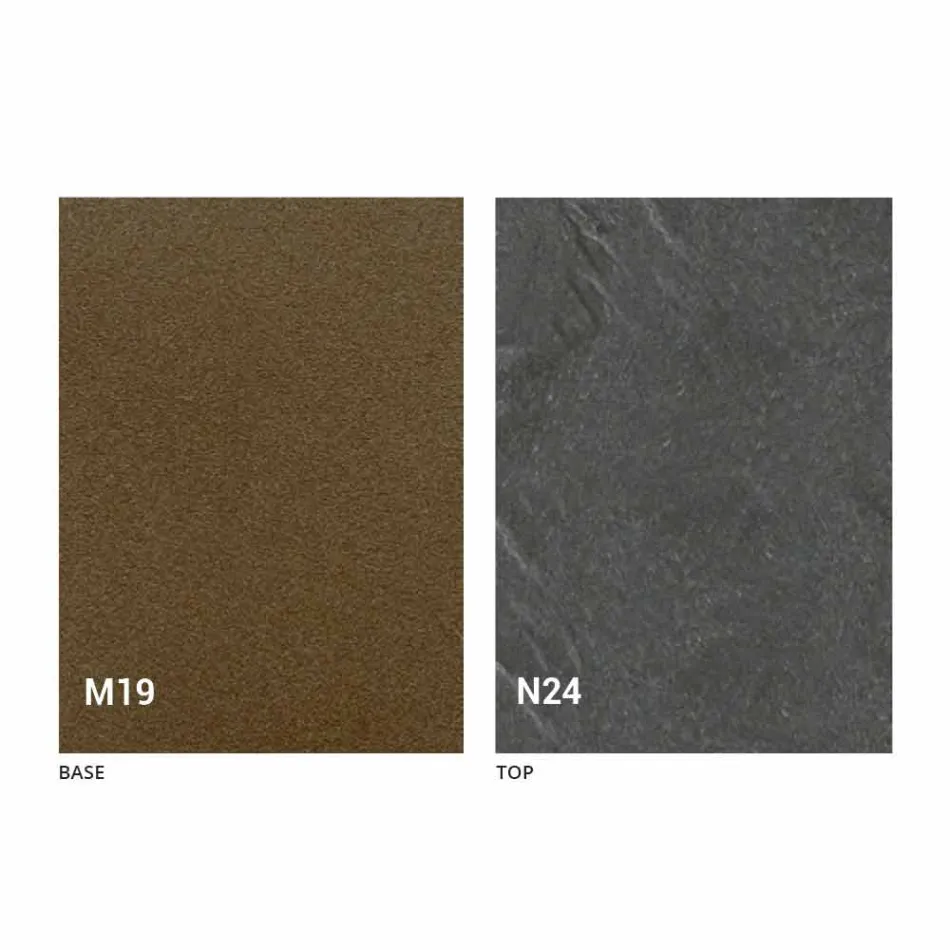 Konsolë në dru dhe metal të zgjerueshëm deri në 295 cm prodhuar në Itali - Timedio Viadurini