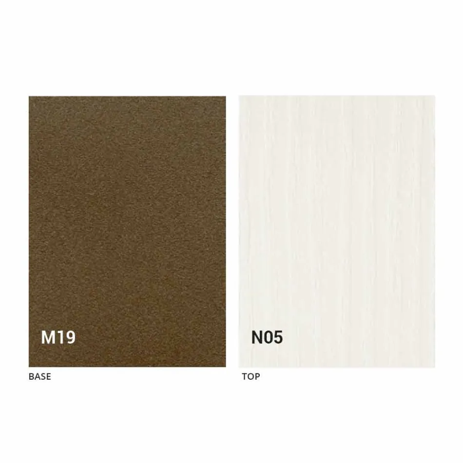 Konsolë në dru dhe metal të zgjerueshëm deri në 295 cm prodhuar në Itali - Timedio Viadurini