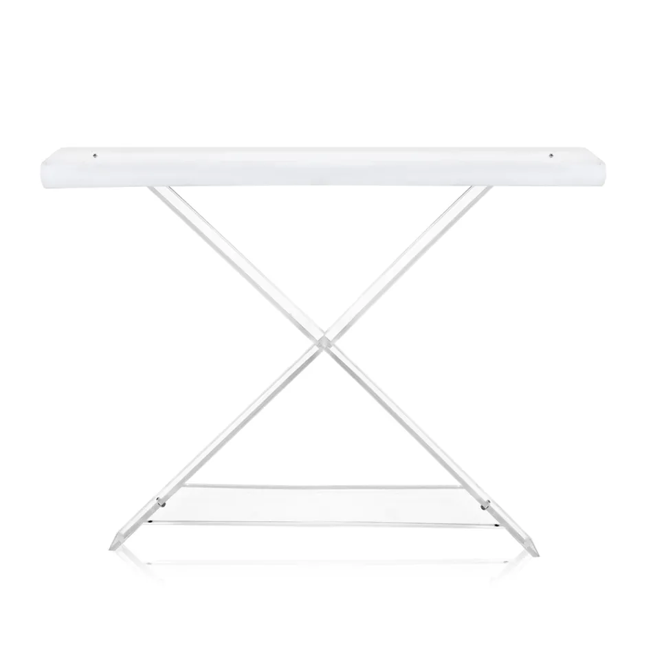 Konsolë pleksiglas për hyrje ose dhomë të ndenjes Prodhuar në Itali - Tenesi Viadurini