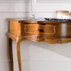 Konzola e hyrjes klasike prej druri me 1 sirtar Prodhuar në Itali - Leonor Viadurini