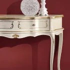 Konzola e hyrjes klasike prej druri me 1 sirtar Prodhuar në Itali - Leonor Viadurini