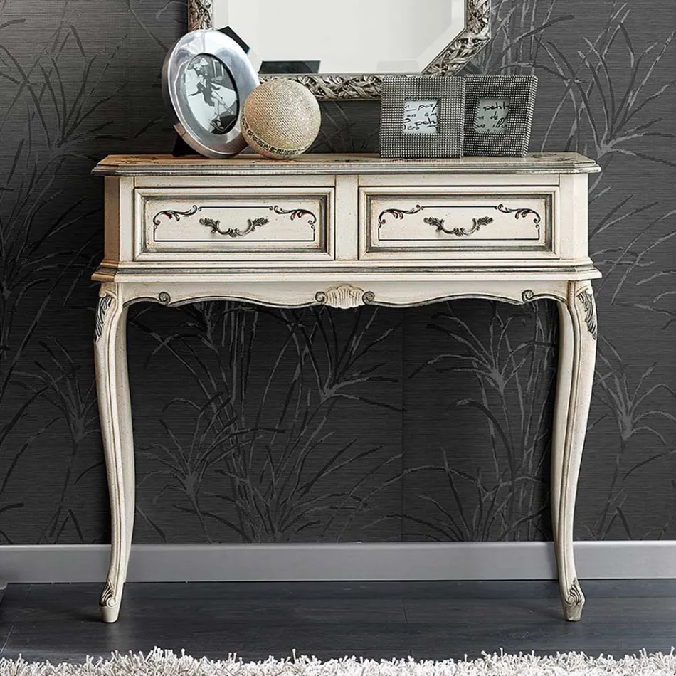 Konsola klasike e hyrjes prej druri me sirtarë Prodhuar në Itali - Richard Viadurini