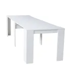 Konzola moderne e zgjatur 296 cm në dru melamine Prodhuar në Itali - Ariella Viadurini