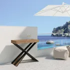 Konzola moderne e zgjatur deri në 300 cm me kornizë antraciti Prodhuar në Itali - Avventura Viadurini