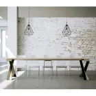 Konzola moderne e zgjatur deri në 300 cm me kornizë antraciti Prodhuar në Itali - Avventura Viadurini