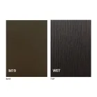 Konsolë e zgjatur moderne e tryezës në dru lisi dhe metal prodhuar në Itali - Nappo Viadurini