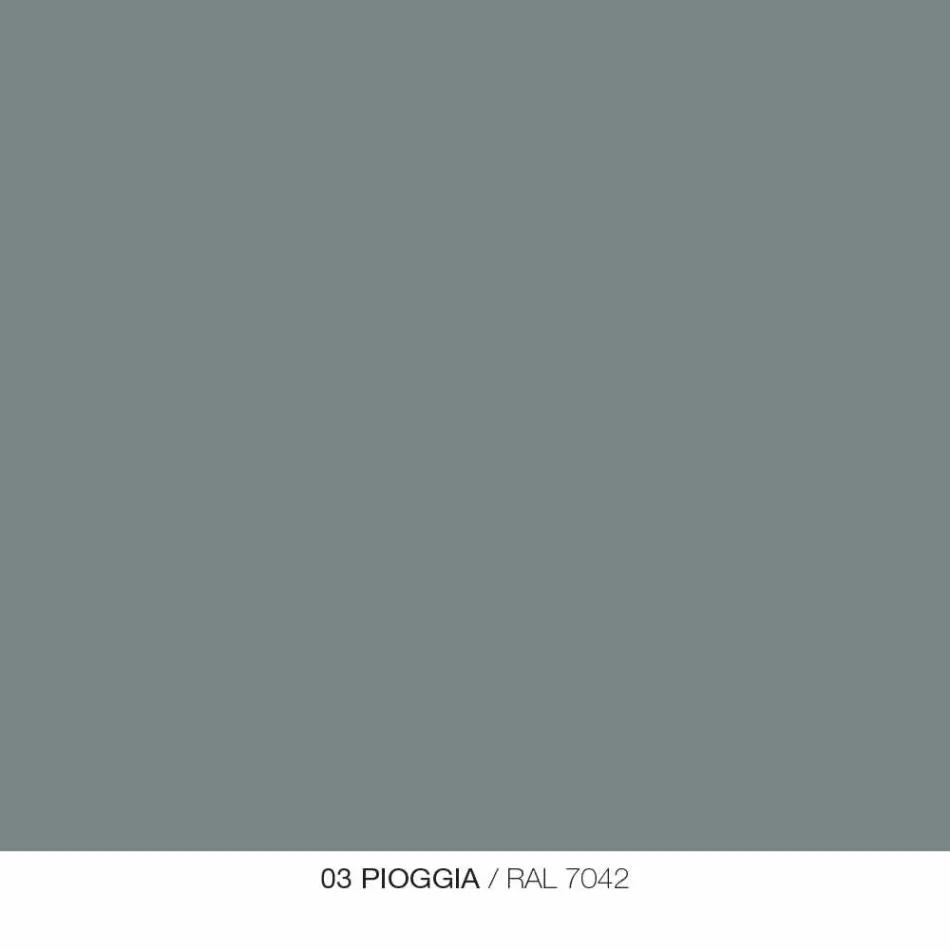 Konsolë Moderne e Dizajnit Minimal në Metal me Ngjyrë Prodhuar në Itali - Benjamin Viadurini