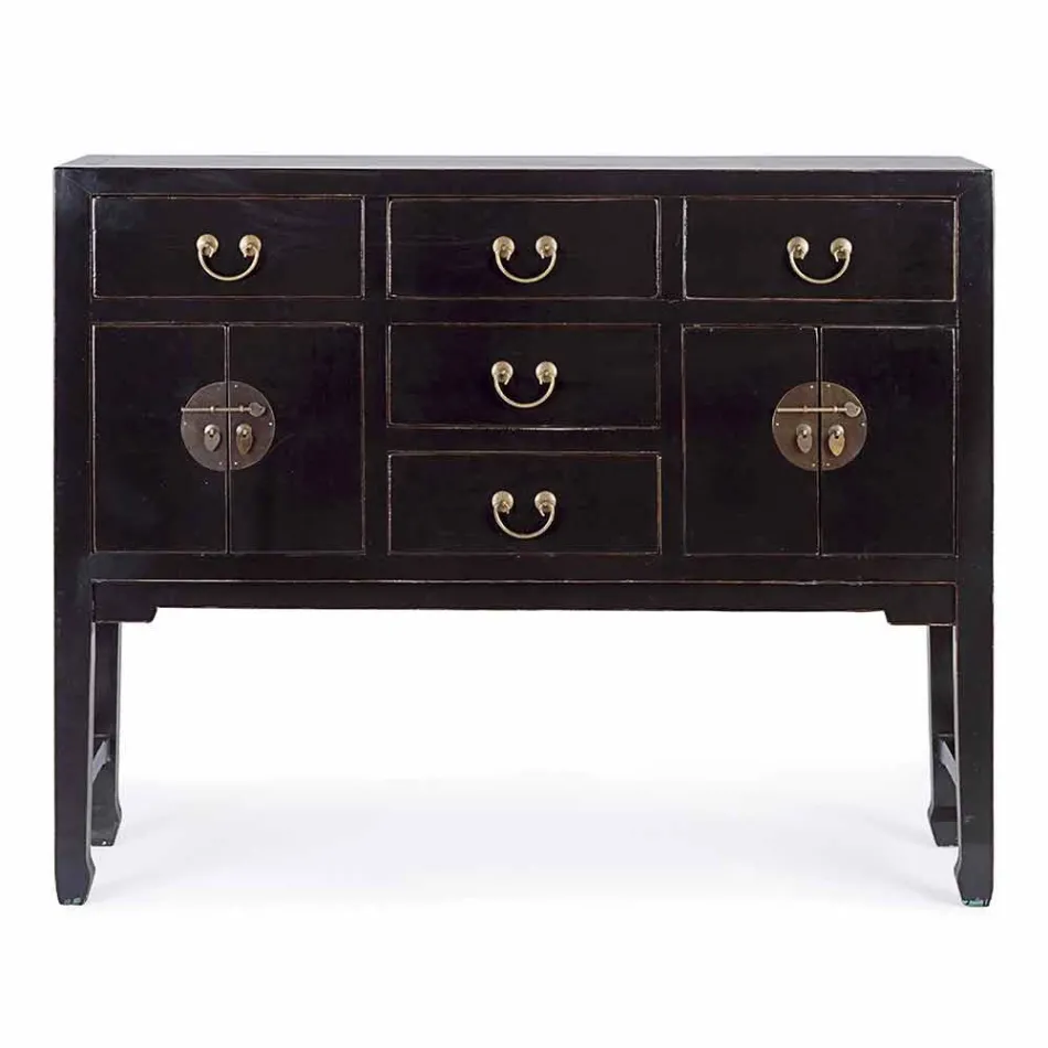 Vintage Design Table Elm Wood Console Table 5 Sirtarë Homemotion - Sonten Viadurini