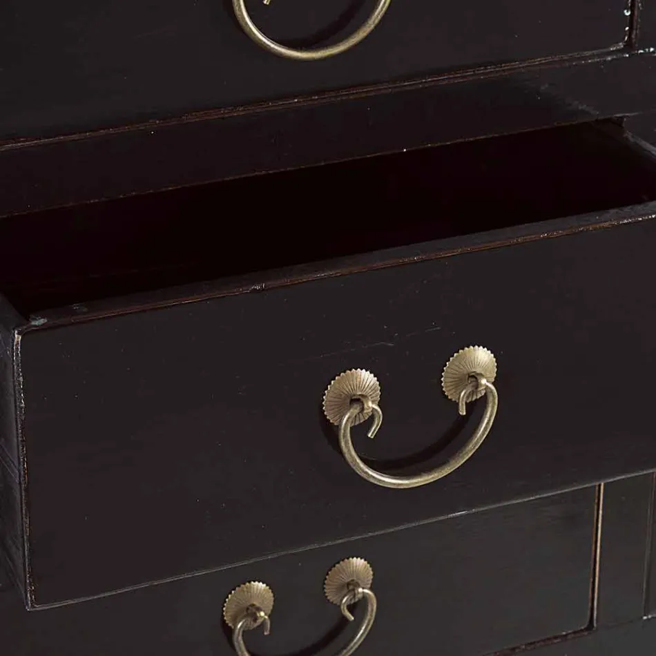 Vintage Design Table Elm Wood Console Table 5 Sirtarë Homemotion - Sonten Viadurini