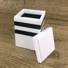 Enë erëza me kapak Corian Italian me Cilësi të Lartë - Erëza Viadurini