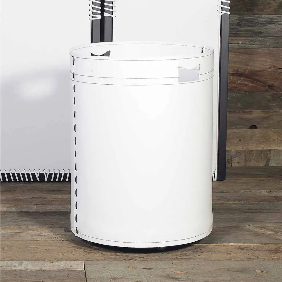 Mbajtës log në 100% lëkure Made in Italy Viadurini