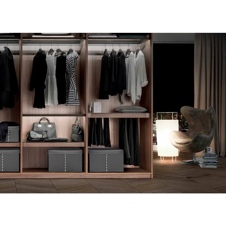 Kuti moderne e ruajtjes në lëkurë të rigjeneruar të bërë në Itali - Gabry Viadurini