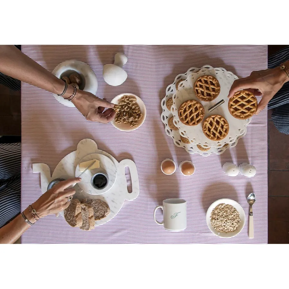 Kontejnerët e Kripës dhe Piperit në Carrara dhe Marquinia Mermer Made in Italy - Xino Viadurini