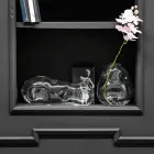 Çift vazo dekorative xhami në lulëzim, prodhuar në Itali - Pedro Viadurini