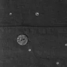 Mbulesë duvete prej liri e zezë me kristale për krevat dopio luksoz - Damante Viadurini