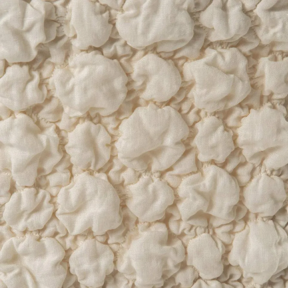 Mbulesa elegante karrige me mbështetëse për dhomën e ndenjes në Lino të Qëndisura - Panteo Viadurini