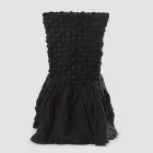 Mbulesa elegante karrige me mbështetëse për dhomën e ndenjes në Lino të Qëndisura - Panteo Viadurini