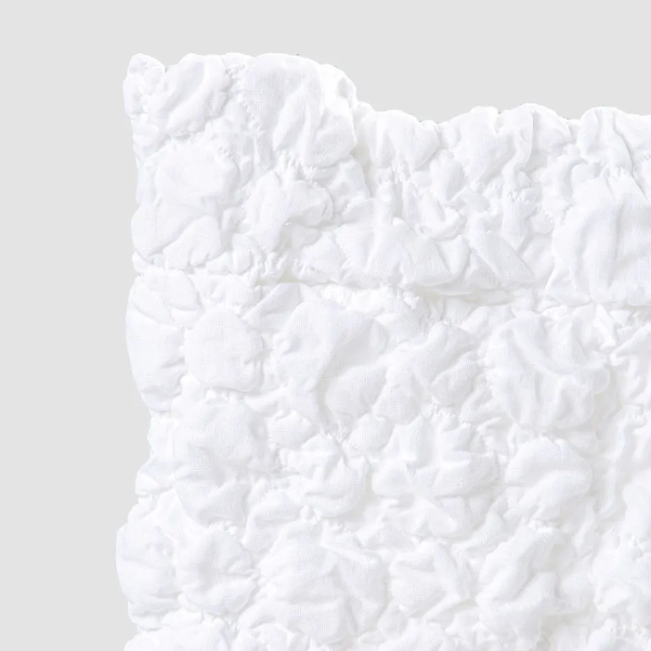 Mbulesa elegante karrige me mbështetëse për dhomën e ndenjes në Lino të Qëndisura - Panteo Viadurini