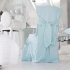 Mbulesa elegante e karriges për dhomën e ndenjes në ngjyrë pambuku me mbështetëse - Filippa Viadurini