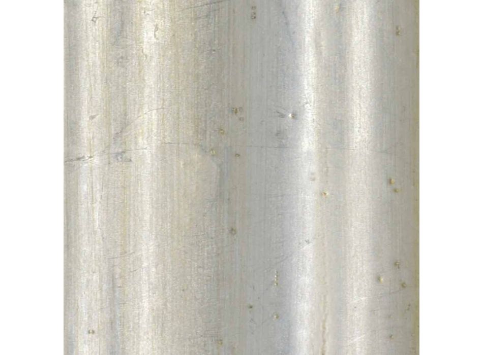 Kornizë plazma e murit në mur në dru ayus, bredh i bërë në Itali Giulio Viadurini
