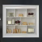 Kornizë mbajtëse plazme murale prej druri të punuar me dorë të bërë në Itali Tommaso Viadurini