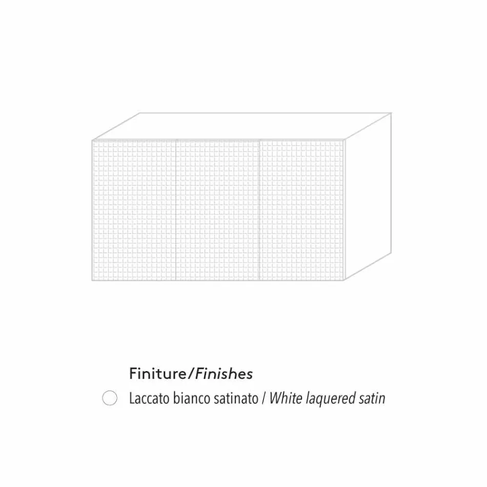 2 bufe ne ngjyre te zeze me 2 dyer dhe komodine e levizshme Flora Viadurini