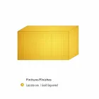 2 bufe ne ngjyre te zeze me 2 dyer dhe komodine e levizshme Flora Viadurini