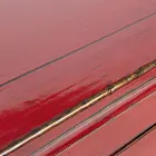 Komodinë e ulët vintage me 2 dyer në Homemotion nga druri Elm i Kuq - Konan Viadurini