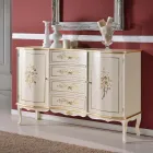 Kompleksi klasik prej druri me 2 dyer dhe 4 sirtarë Prodhuar në Itali - Windsor Viadurini