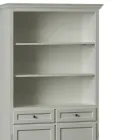 Tabela bufe me 2 dyer, 2 sirtarë dhe 2 rafte të hapura prodhuar në Itali - Camene Viadurini