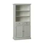 Tabela bufe me 2 dyer, 2 sirtarë dhe 2 rafte të hapura prodhuar në Itali - Camene Viadurini