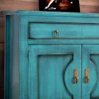 Tabela bufeje me 3 dyer dhe 3 sirtarë me dekorime të ndryshme Prodhuar në Itali - Ganesha Viadurini