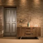 Kompleks me 2 dyer dhe 3 sirtarë në dru tropikal të ricikluar - rrëshqitje Viadurini