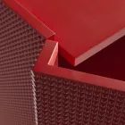 Bufe për Dhomë Ndenjeje me 2 Dyer me Ngjyrë Diamanti, Prodhuar në Itali - Sagittario Viadurini