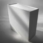 Bufe dizenjoni me 2 modele flora të bardha, të zeza ose floriri Viadurini