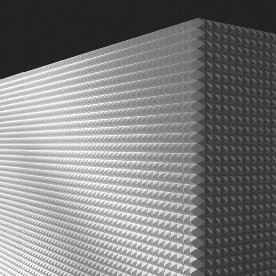 Bufe dizenjoni me 2 modele flora të bardha, të zeza ose floriri Viadurini