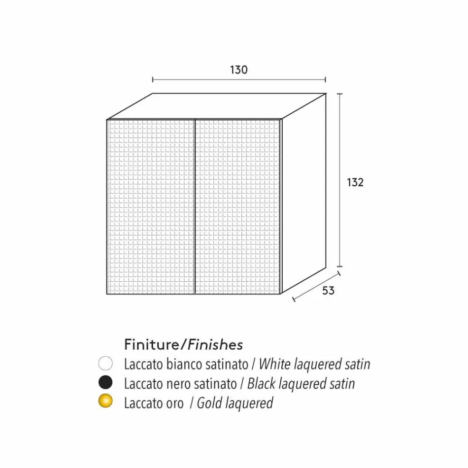 Bufe dizenjoni me 2 modele flora të bardha, të zeza ose floriri Viadurini