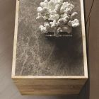 Bufe druri me 3 dyer me baze kristali te temperuar Prodhuar ne Itali - Soraya Viadurini