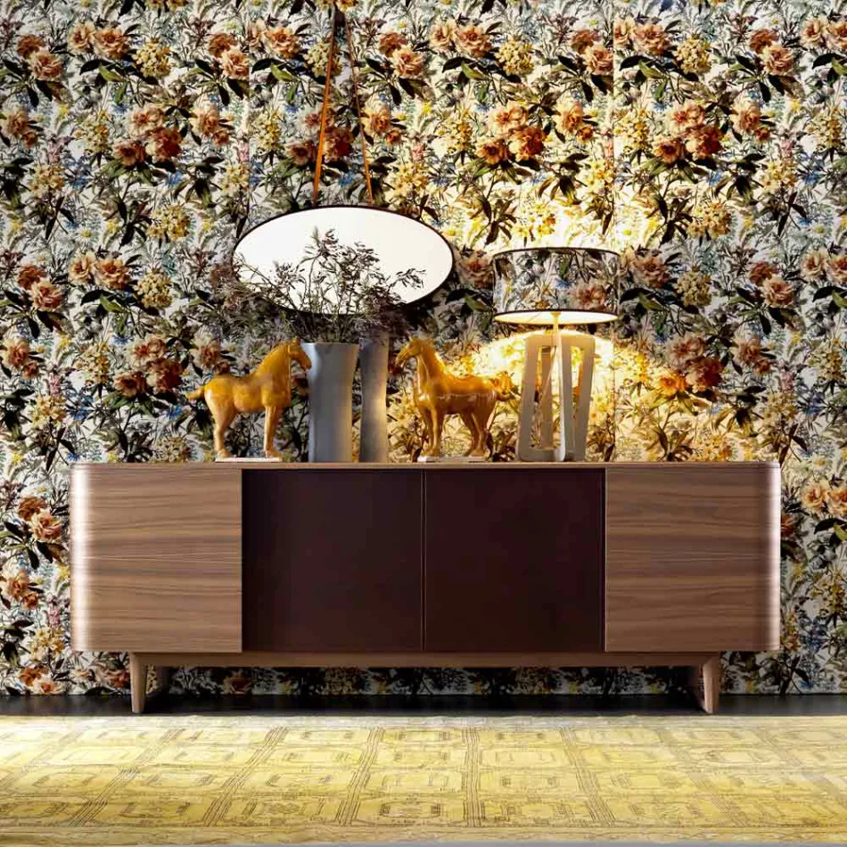 Dollap me rimeso druri Grilli York me 4 dyer 100% të bëra në Itali Viadurini